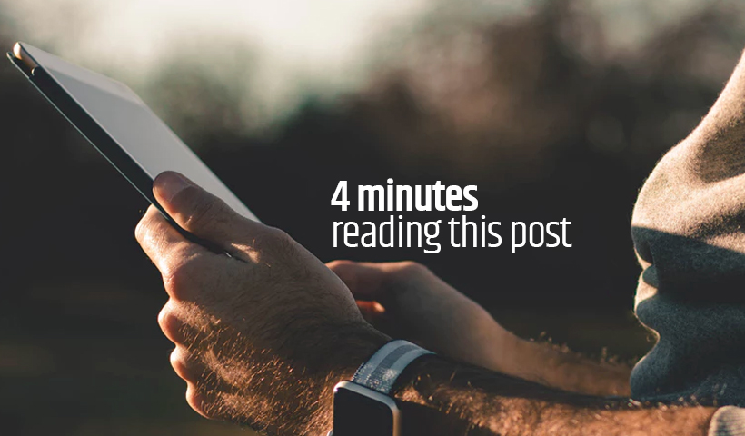 4 minutes reading this post