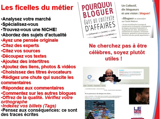 blogue, ficelles